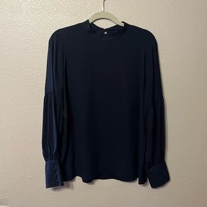 Ann Taylor Keyhole Blouse